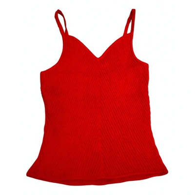 Pre-owned Emporio Armani Camisole In Red