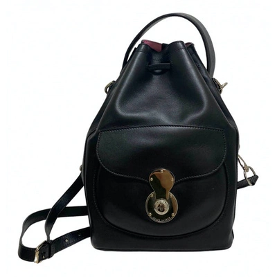 Pre-owned Ralph Lauren Black Leather Handbag