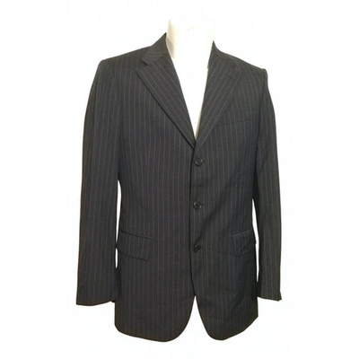Pre-owned Tombolini Wool Waistcoat In Blue