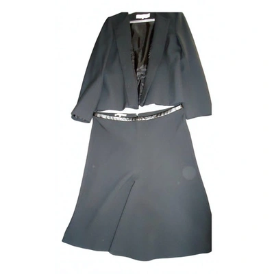 Pre-owned Gerard Darel Skirt Suit In Black