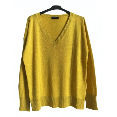 Pre-owned Etro Wool Jumper In Yellow