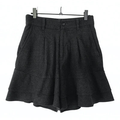 Pre-owned Tsumori Chisato Wool Shorts In Grey