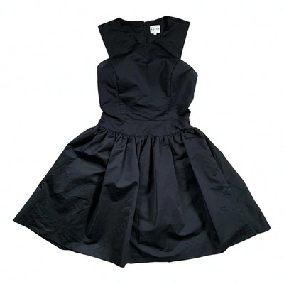 Pre-owned Reiss Mini Dress In Black