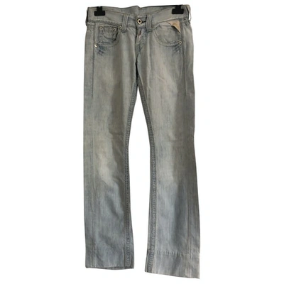 Pre-owned Replay Straight Jeans In Other