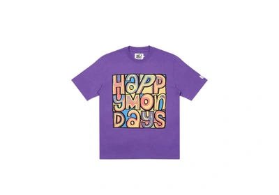 Pre-owned Palace  Happy Mondays Cover T-shirt Purple