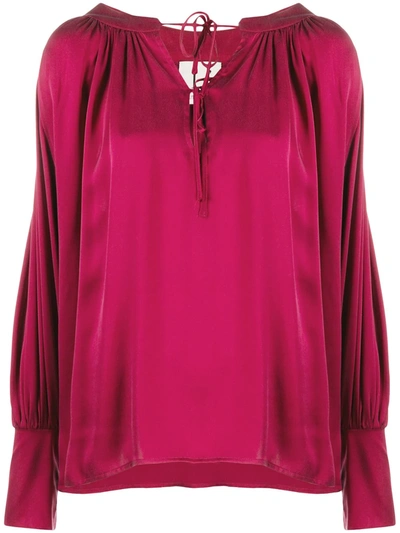 L'autre Chose Shirts Blouses Women Bordeaux In Red