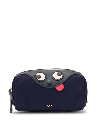 Anya Hindmarch Girlie Cross-body Bag In Blue