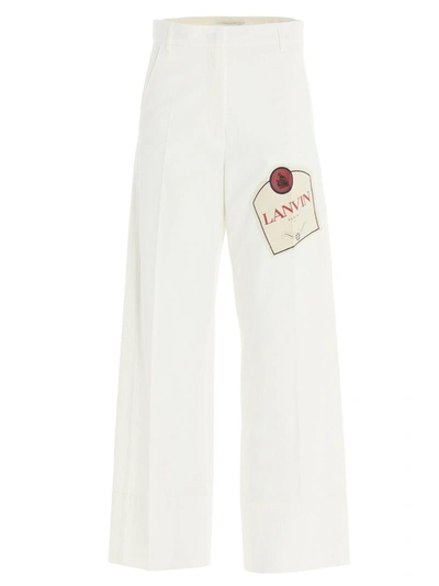 Lanvin Jeans In White
