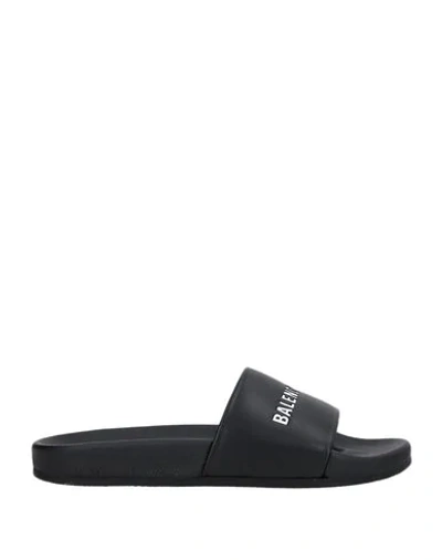 Balenciaga Sandals In Black