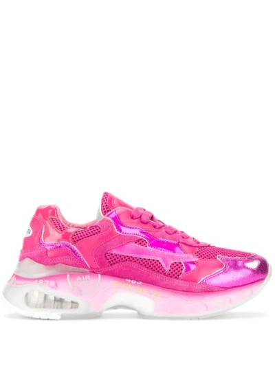 Premiata Sharky Low-top Trainers In Pink