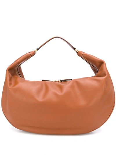 Staud Sasha Tote Bag In Brown