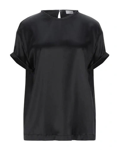 Brunello Cucinelli Blouse In Black