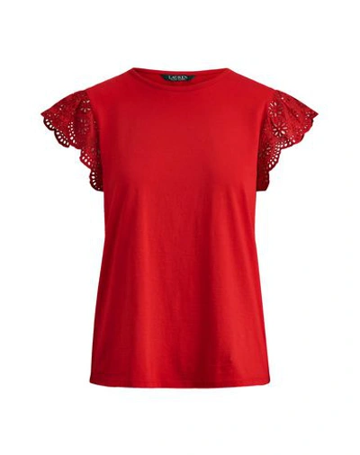 Lauren Ralph Lauren T-shirt In Red