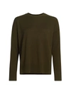 Theory Karenia Cashmere Sweater In Military