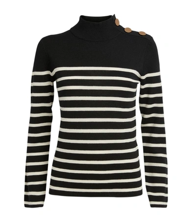 Claudie Pierlot Wool Striped Sweater