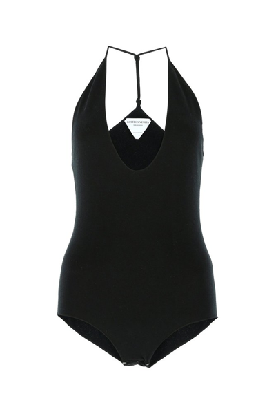 Bottega Veneta Women's Sleeveless Cashmere-blend Bodysuit In Black