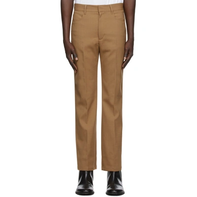 Sunflower French Straight-leg Trousers In 150 Khaki