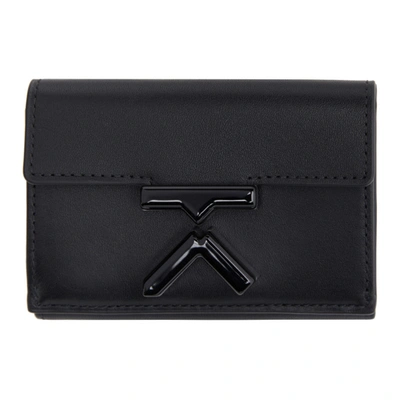 Kenzo Wallet On Chain Shoulder Bag In Black In 99 Black