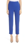 Max Mara Kerry Pants In Blue Featuring Vents On The Bottom In Cornflower Blue