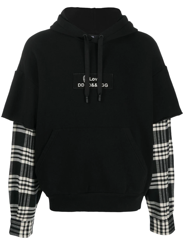 double sleeve hoodie
