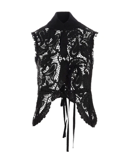 Ann Demeulemeester Women's Black Vest