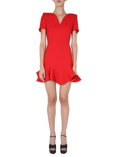 Alexander Mcqueen Women's Red Dress