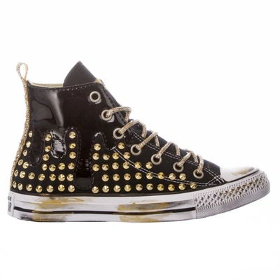 Converse Women's Black Fabric Hi Top Sneakers