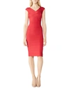 Herve Leger Cross Bust Bandage Dress In Siren