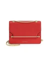 Strathberry Women's East/west Leather Shoulder Bag In Ruby