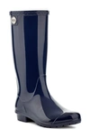 Ugg Women's Shaye Tall Rain Boots In Navy Rubber