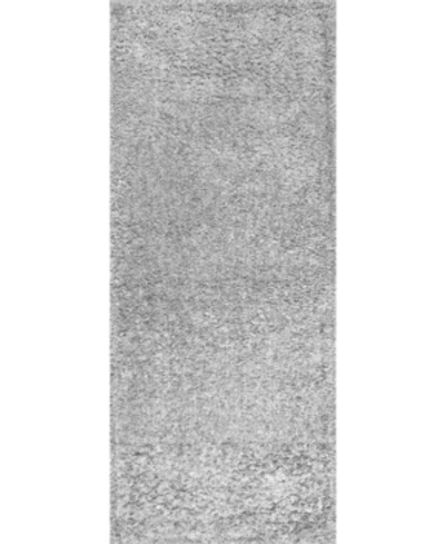 Nuloom Kara 2'8" X 8' Runner Rug In Gray