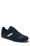 Lacoste Men's Misano Strap Leather Sneakers - 7.5 In Blue