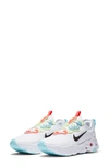 Nike React Art3mis Sneaker In White/ Black/ Crimson/ Volt