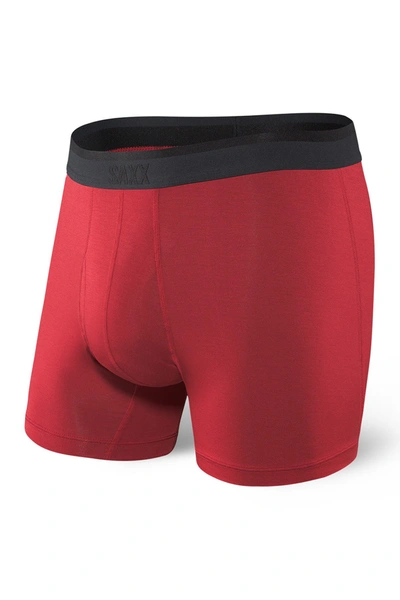 Saxx Kinetic Hd Boxer Brief In Red