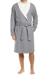 Ugg Kalib Robe In Grey Heather