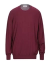 Brunello Cucinelli Sweaters In Red