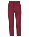 Marni Casual Pants In Maroon