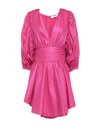 Msgm Short Dresses In Fuchsia
