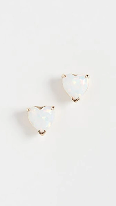 My Story The Zoey 14k Earrings In Opal