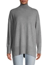 French Connection Women's Babysoft Turtleneck Sweater In Grey