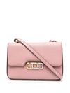 Marc Jacobs The J Link Small Leather Shoulder Bag In Pink