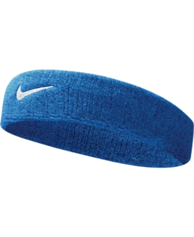 Nike Swoosh Headband In Royal 2