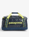 Patagonia Black Hole Logo-print Recycled-woven Duffel Bag