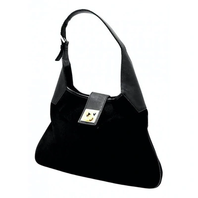 Pre-owned Ferragamo Handbag In Black