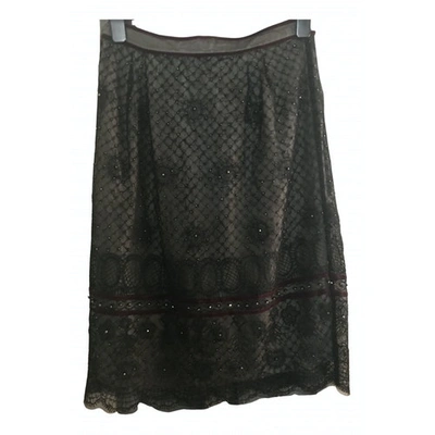 Pre-owned Antik Batik Mid-length Skirt In Black