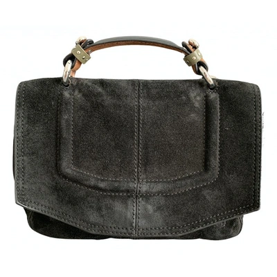 Pre-owned Maje Black Suede Handbag