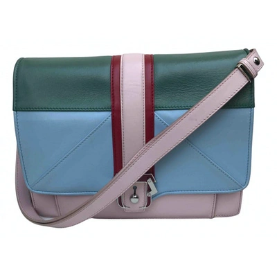 Pre-owned Paula Cademartori Leather Handbag In Multicolour