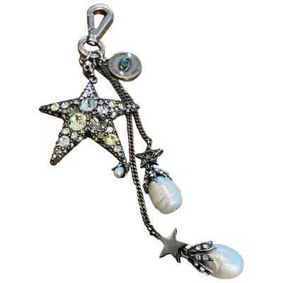 Pre-owned Alexander Mcqueen Silver Metal Bag Charms