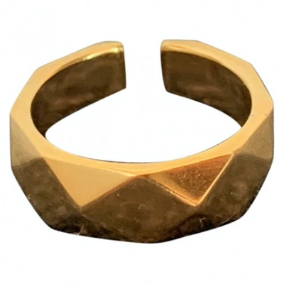 Pre-owned Isabel Marant Gold Metal Ring