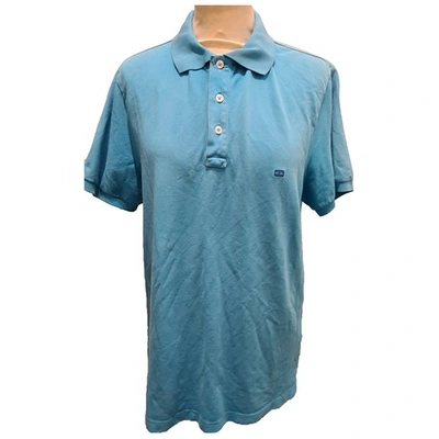 Pre-owned Tommy Hilfiger Polo Shirt In Blue